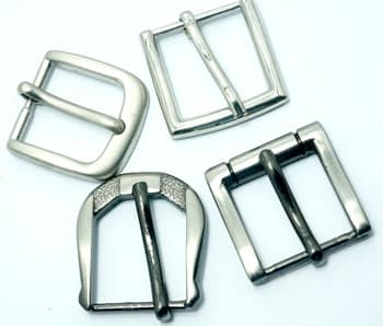 Metal belt buckles