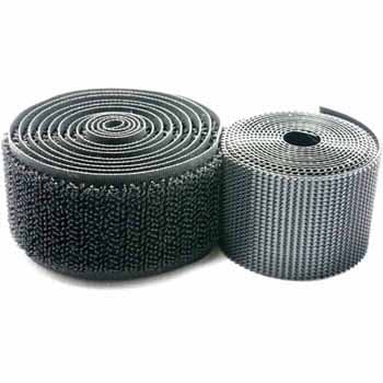 Two rolls of hook and loop tape
